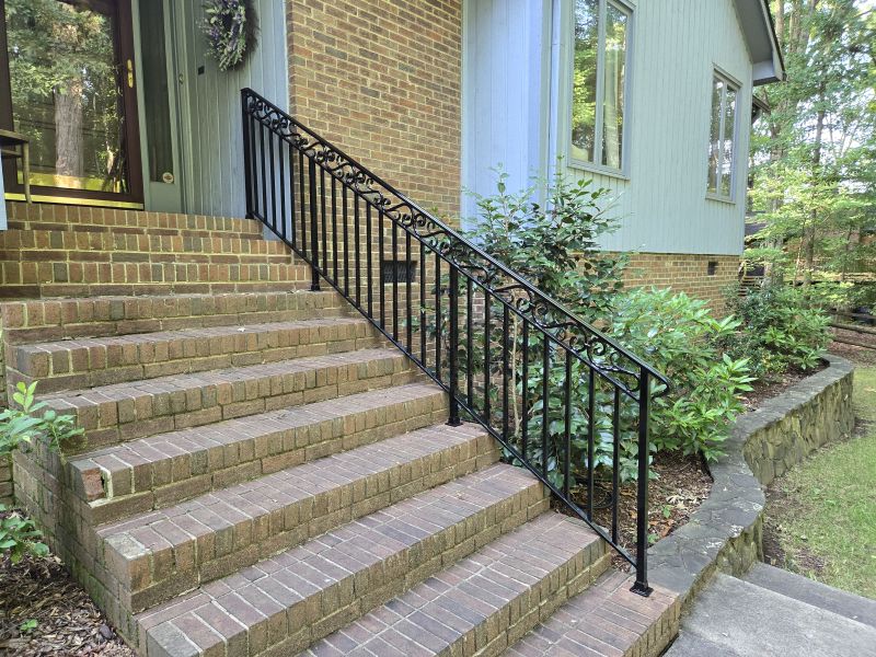 Aluminum Hammered Scroll Trim