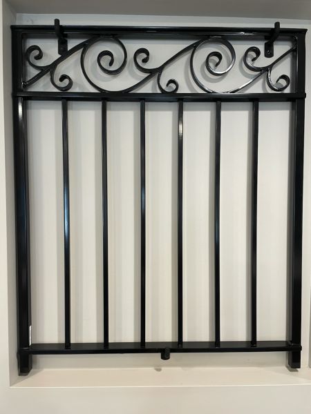 Iron Scroll Trim Panel