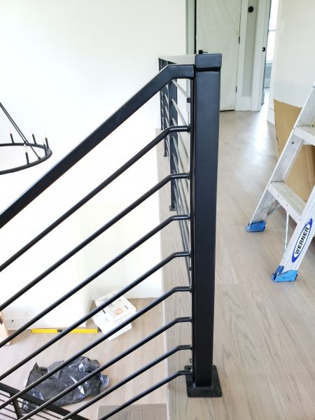 Iron Round Rod — Cable Look